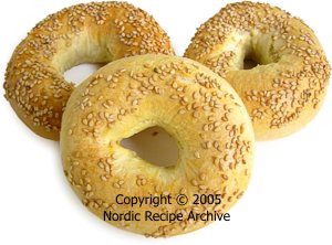 Sesame bagels