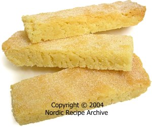 Butter cookie bars