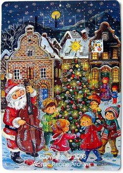 Traditional Advent calendar