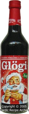 Gl&ouml;gg bottle