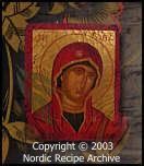 Orthodox icon: Virgin Mary