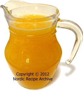 Freshly squeezed orange juice