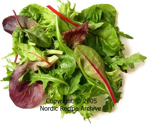 Mesclun greens