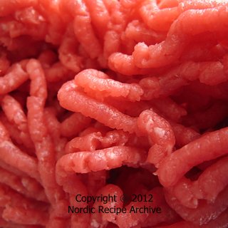 Homemade ground meat