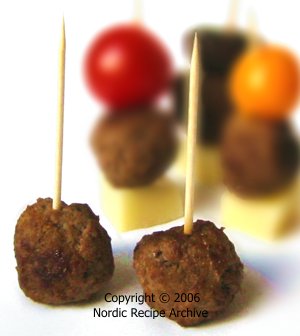 Cocktail meatballs