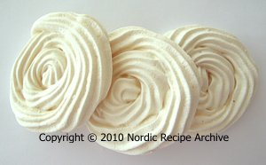 Meringue disks