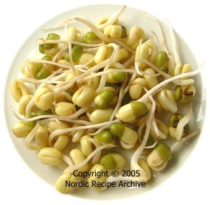 Mung bean sprouts