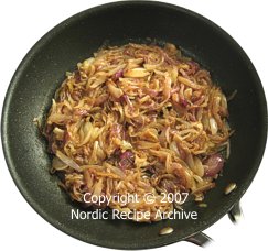 Browned onions