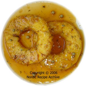 Peppered pineapples