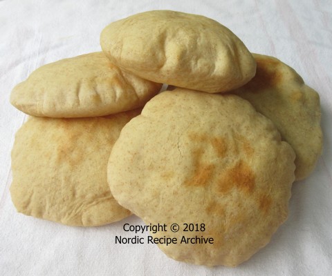 Pita breads