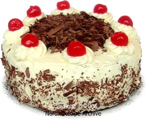 Black Forest cherry cake