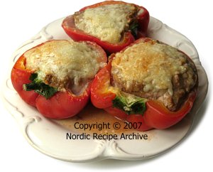 Stuffed bell peppers