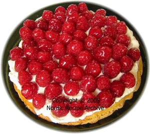 Raspberry tart
